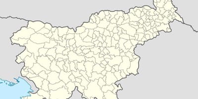 Սլովենիա գտնվելու վայրը քարտեզի վրա 