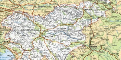 Քարտեզ Terme Սլովենիա